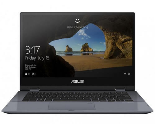На ноутбуке Asus VivoBook Flip 14 TP412FA мигает экран